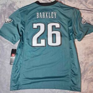 Saquon Barkley Philadelphia Eagles Youth Large NFL Football Jersey
